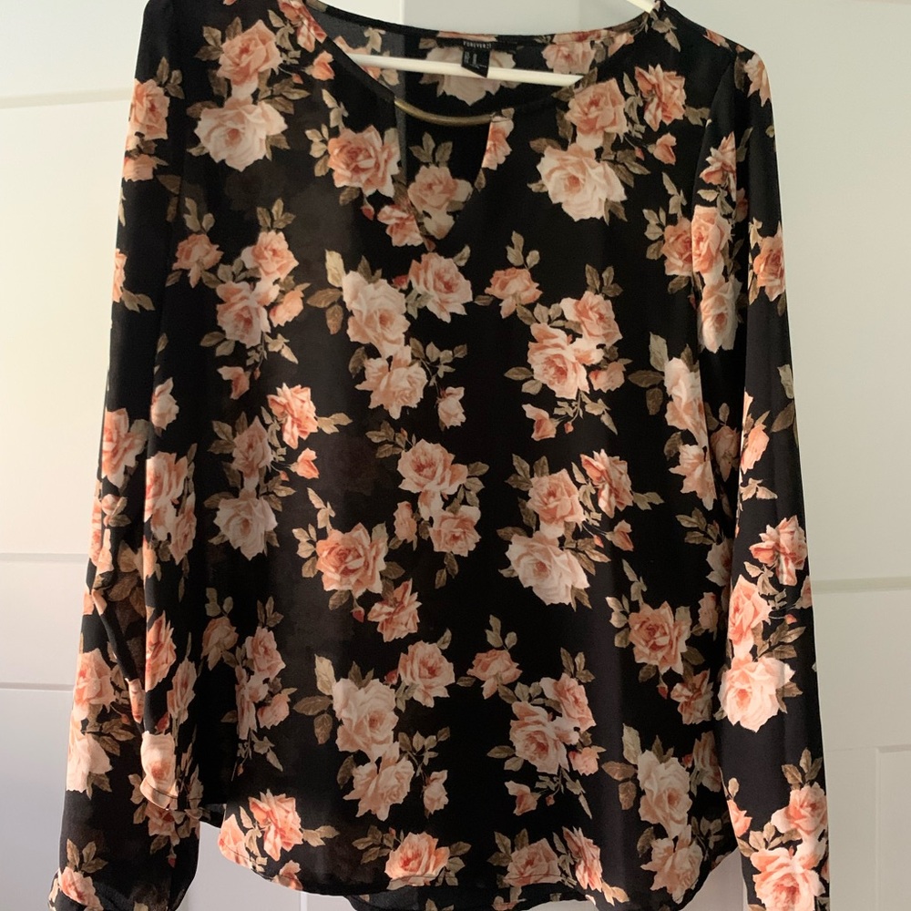 Floral blouse